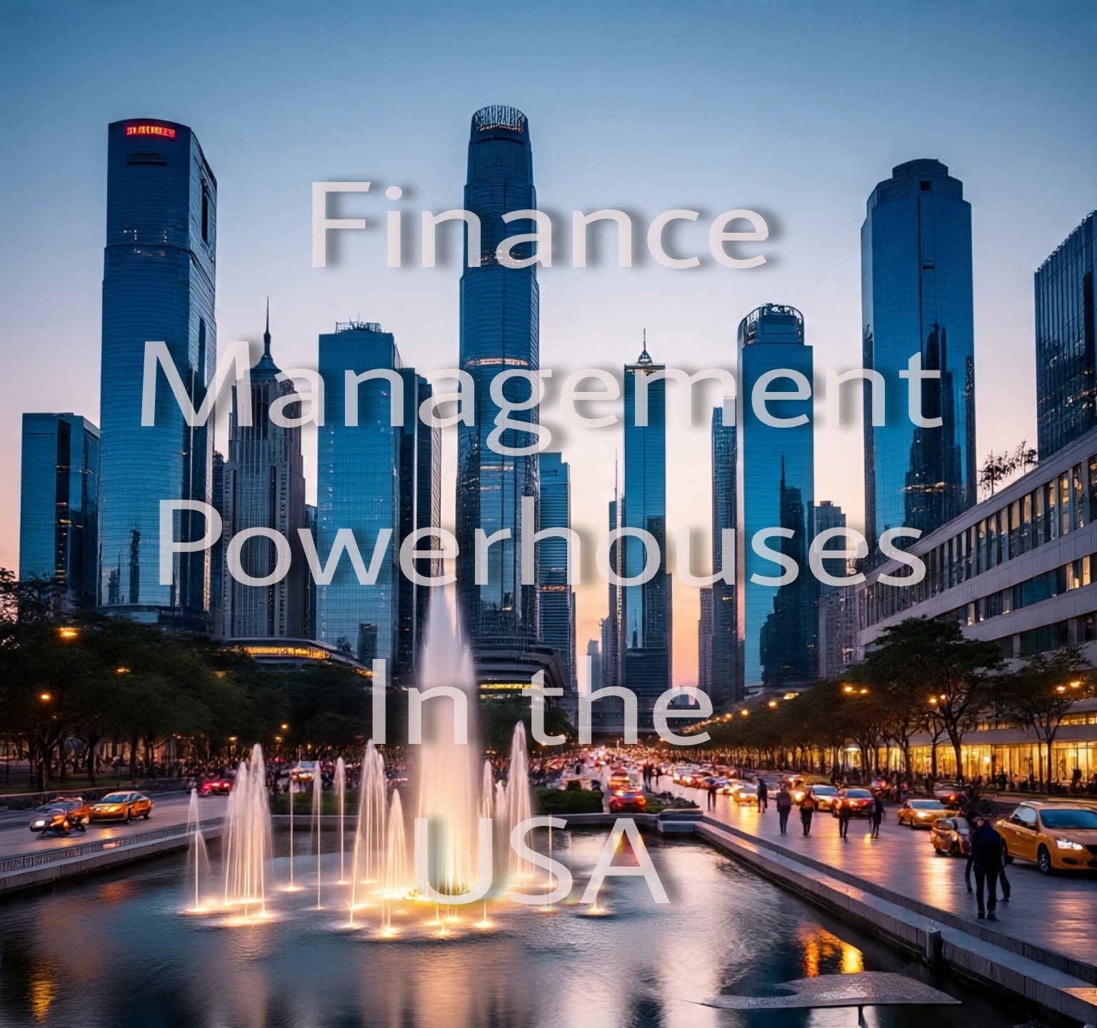Finance Management Powerhouse In The USA