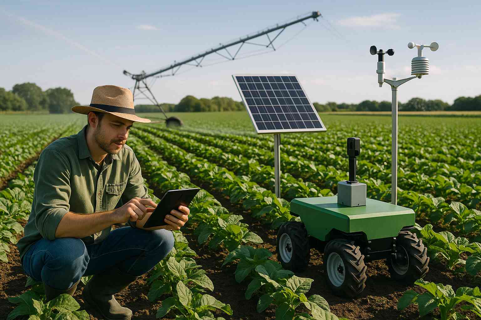 Agricultural Technology and Sustainable Farming: Feeding the World Through Innovation