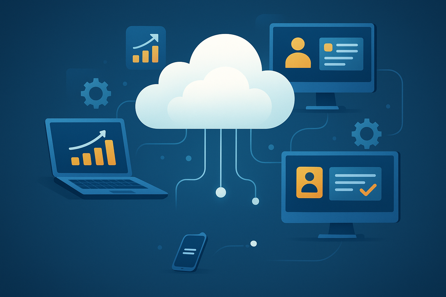 Cloud Computing and Enterprise Software: Enabling Digital Business Transformation