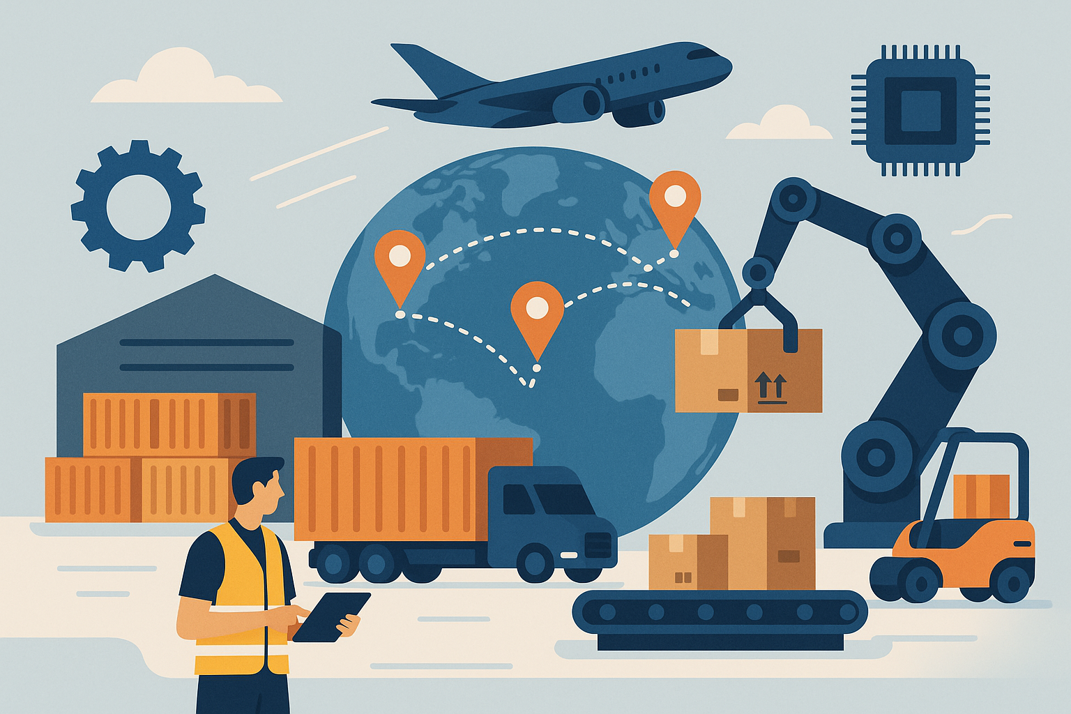 Supply Chain and Logistics Innovation: Optimizing Global Commerce and Distribution