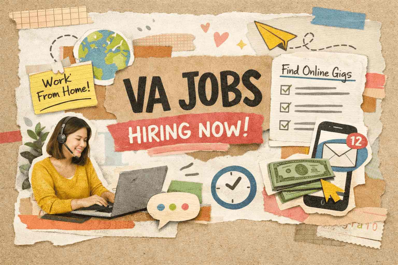 Virtual Assistant Online Jobs: 12 Sites Hiring Now